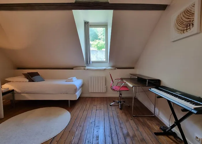 La Maison Du Puits With Wood-burning Stove Center 5p *